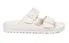 Birkenstock Arizona Eva Womens Casual Slip On Strap Sandals In White