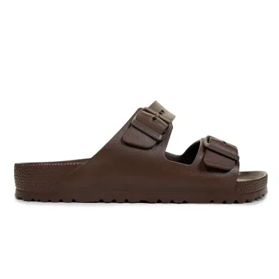 Birkenstock Wide Width Arizona Essentials Eva Sandal In Brown