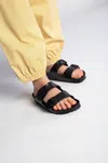 Birkenstock ‘arizona Eva' Slides In Black