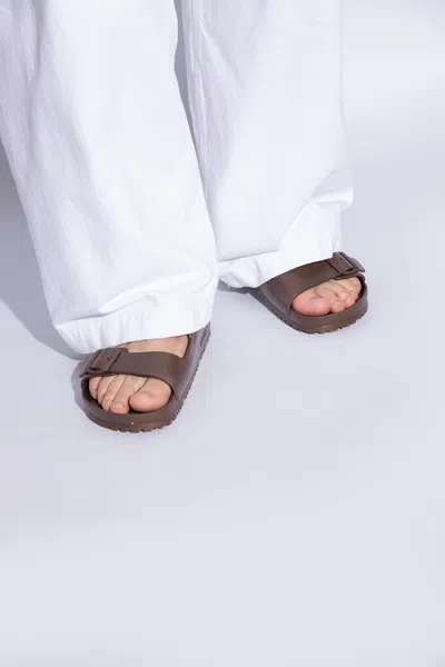 Birkenstock ‘arizona Eva' Slides In Brown