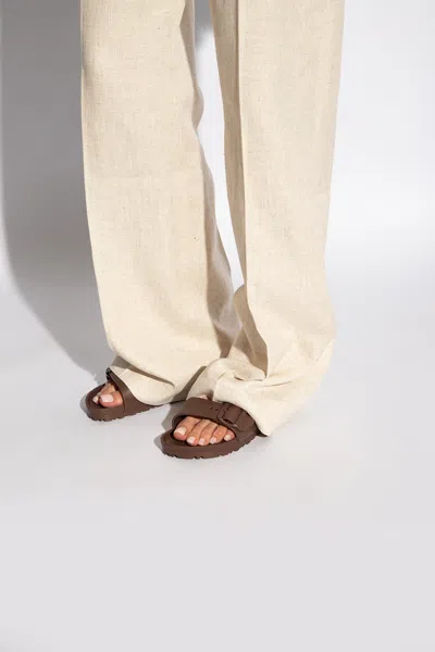Birkenstock ‘arizona Eva' Slides In Brown