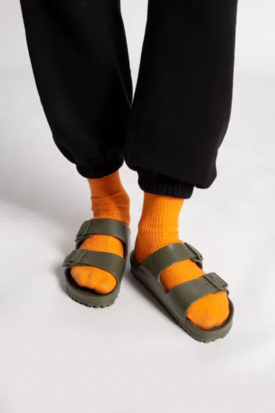 Birkenstock ‘arizona Eva' Slides In Green