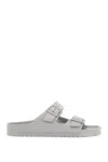 Birkenstock Arizona Slides In Stone Coin (grey)