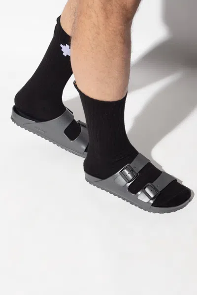 Birkenstock ‘arizona Eva' Slides In Silver
