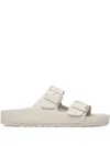 Birkenstock Womens Slip On Adjustable Slide Sandals In Nude