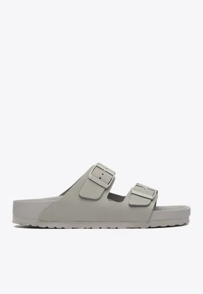 Birkenstock Sandals Strappy Textured Sole In Gray