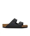 Birkenstock Arizona Triples Black, Birko Flor - Calz. ♪ In Black