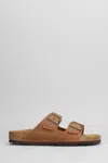 Birkenstock Arizona Flats Color In Leather Color
