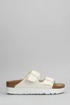 Birkenstock Flat Sandals  Woman Color White In White