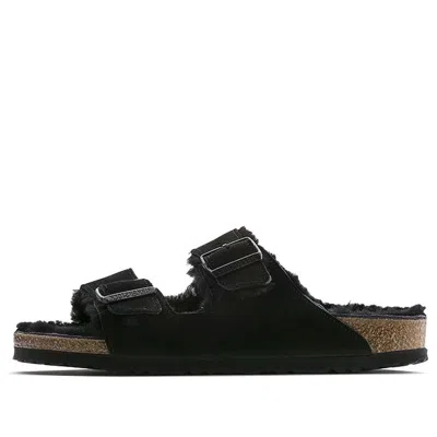 Birkenstock Arizona Fleece Lined Shoe Version Black Unisex