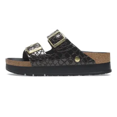 Birkenstock Arizona Flex Platform In Black