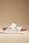 Birkenstock Arizona Pap Flex Platform Birko-flor White In White