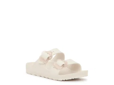Birkenstock Arizona Flower Buckle Sandal Kids' In White