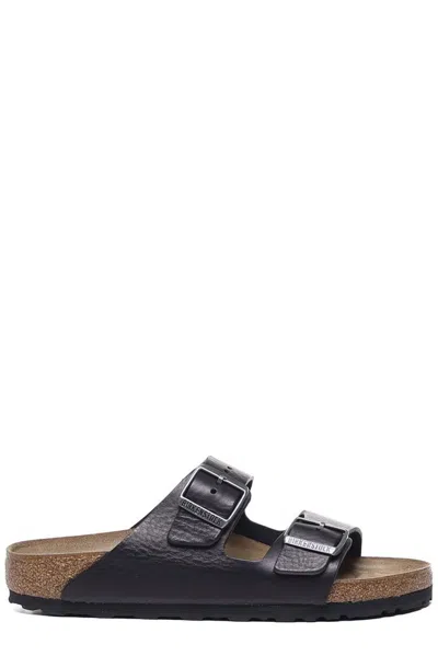 Birkenstock Arizona Open-toe Sandals In Schwarz