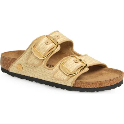 BIRKENSTOCK BIRKENSTOCK ARIZONA HAMMERED BIG BUCKLE SLIDE SANDAL