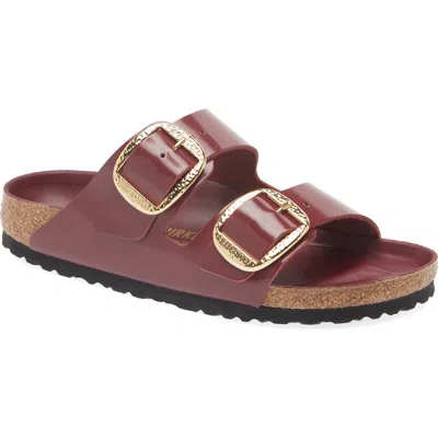 Birkenstock Arizona Hammered Big Buckle Slide Sandal In Multi