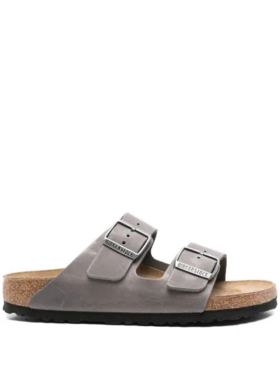 Birkenstock Arizona Iron, Oiled Leather Shoes