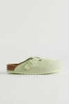 Birkenstock Arizona Kyoto Sandal In Faded Lime At Urban Outfitters