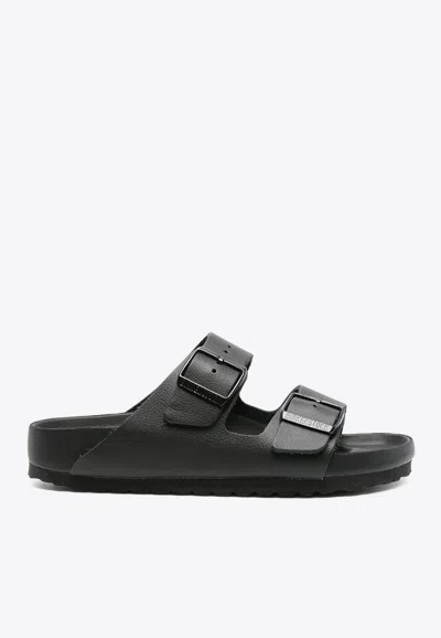 BIRKENSTOCK ARIZONA LEATHER BUCKLED SANDALS