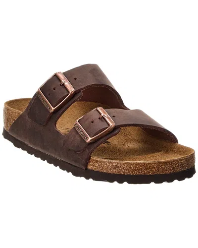 Birkenstock Arizona Leather Sandal In Brown