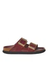 Birkenstock Arizona Leather Sandals In Brown
