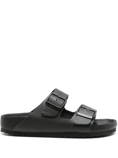 Birkenstock Arizona Leather Sandals In Black