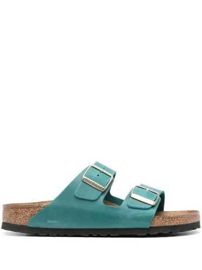 Birkenstock Arizona Leather Sandals In Blue