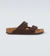 Birkenstock Arizona Leather Sandals In Brown
