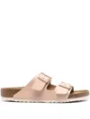 Birkenstock Arizona Leather Sandals In Pink