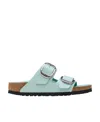 Birkenstock Arizona Big Buckle High Shine Sandals In Blue