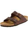 Birkenstock Arizona Desert Slide Sandal In Brown