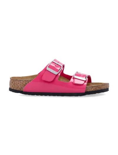 Birkenstock Arizona Mini Two-strap Sandals For Girls In Fuchsia