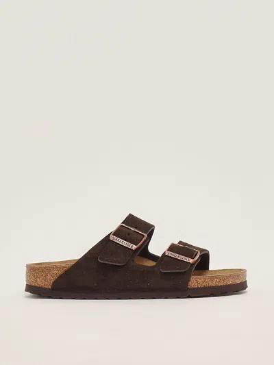 Birkenstock Arizona Mocha Sandal In Brown