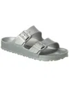 Birkenstock Women's Arizona Eva 1 Sandal In Metallic Silver In Silver