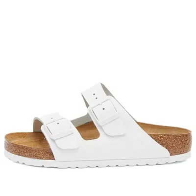 Birkenstock Arizona Natural Leather Sandals 'white'