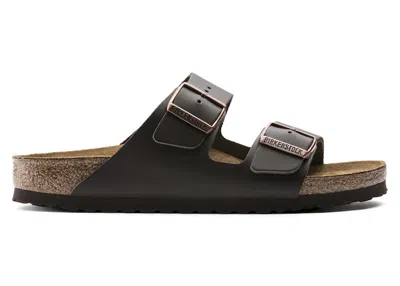 Pre-owned Birkenstock Arizona Natural Leather (women's) Sneakers In Dark Brown