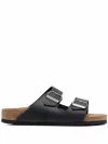 Birkenstock Arizona Oiled Sandals In Blue