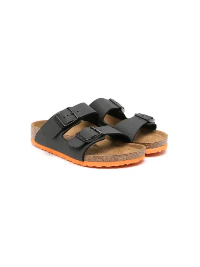 Birkenstock Kids' Arizona Open-toe Sandals In Black