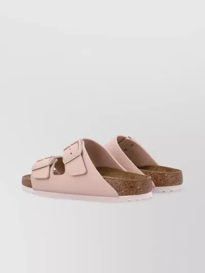 Birkenstock Arizona Open Toe Sandals Textured Sole In Pink