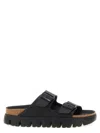 Birkenstock 'arizona Pap Chunky' Sandals In Black