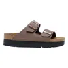 Birkenstock Arizona Pap Flex Platform Mocca 1027417 Women's In Brown