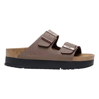 Birkenstock Arizona Pap Flex Platform Mocca 1027417 Women's In Brown