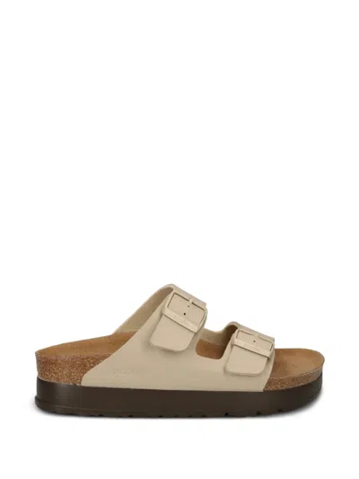 Birkenstock Arizona Papilio Sandals In Metallic