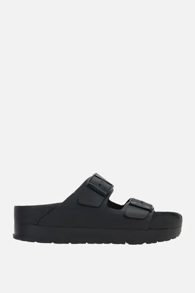 Birkenstock Arizona Platform - Slipper With Leather Buckles