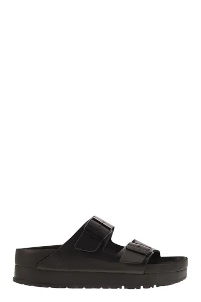 Birkenstock Arizona Platform - Slipper With Leather Buckles