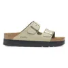 Birkenstock Arizona Platform Eucalyptus In Eucalyptus