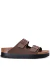 Birkenstock Arizona Platform Sandals In Brown