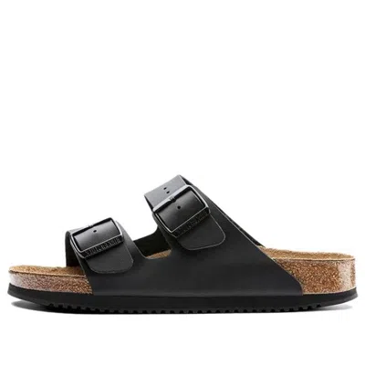 Birkenstock Arizona Prof Birko-flor Narrow Fit 'black'