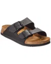 Birkenstock Arizona Prof Birko-flor Sandal In Black