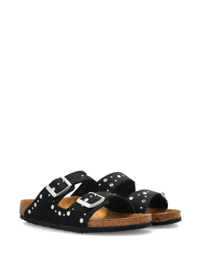 Birkenstock Kids' Arizona Rivet Border Sandals In Animal Print